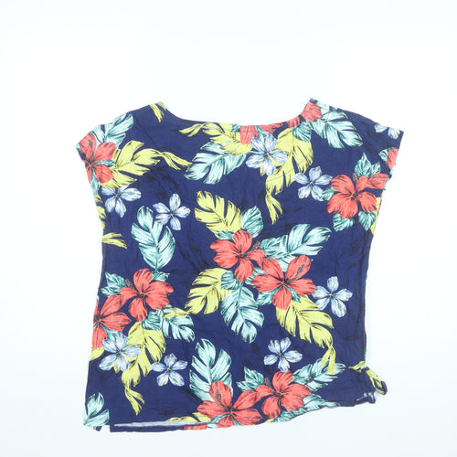 Bonmarché Womens Multicoloured Floral Tunic Blouse Size 16