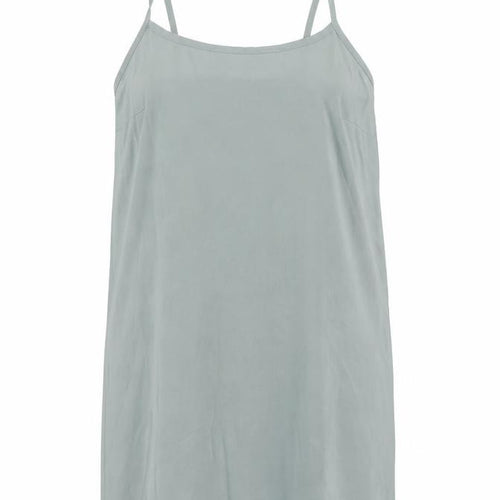 Topshop Women’s Grey Petite Size 8 Slip Dress Sleeveless Scoop Neck