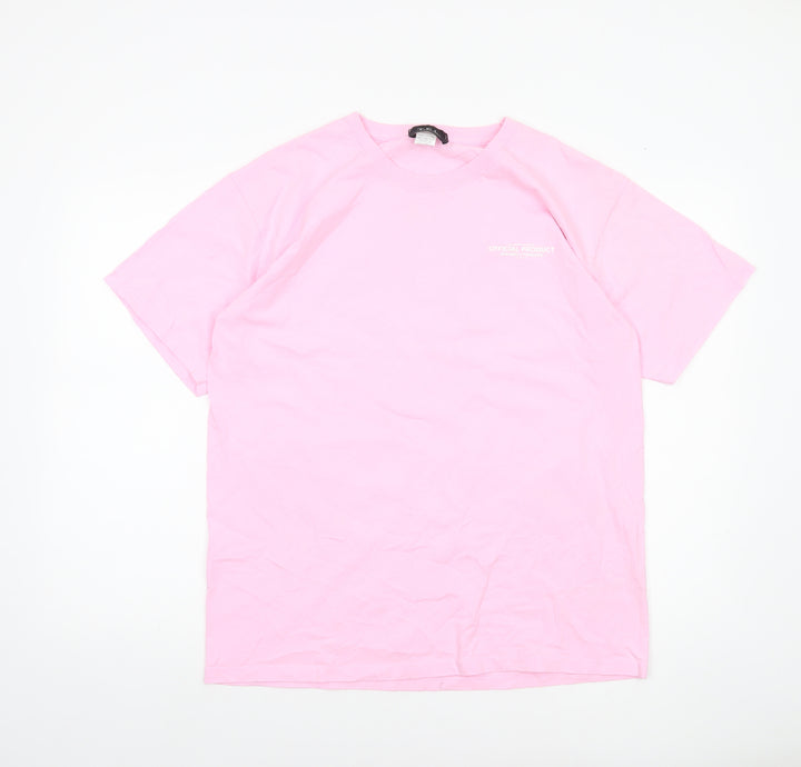 T.F.L Men’s Pink Limited Edition Graphic T-Shirt Size S