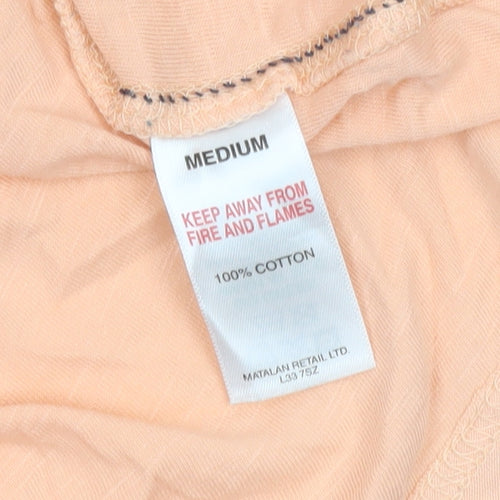 Easy Men’s Orange California Graphic T-Shirt Size M Cotton