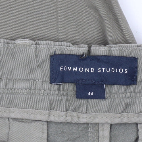 Edmond Studios Womens Beige Chino Trousers Size 16 Regular Fit