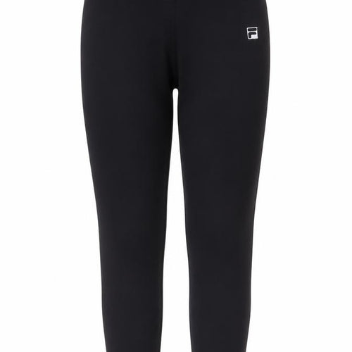 Fila Women Black L Leggings Slim Fit Stretch Activewear