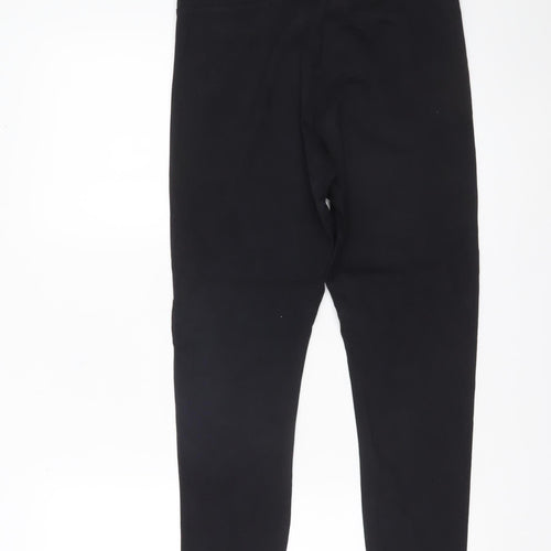 Fila Women Black L Leggings Slim Fit Stretch Activewear