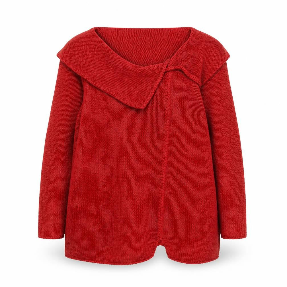 Marks and Spencer Women’s Red Cotton Knit Cardigan L