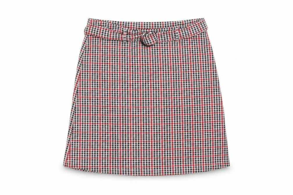 Very Women’s Multicoloured Check A-Line Knee Length Skirt Size 18