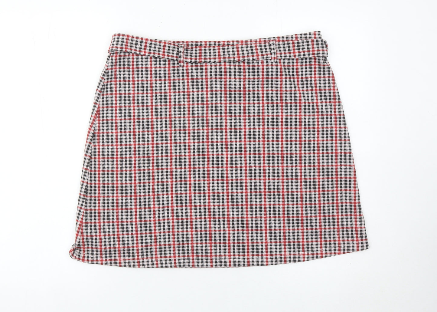 Very Women’s Multicoloured Check A-Line Knee Length Skirt Size 18
