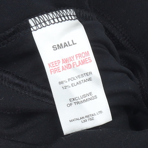 Matalan Women’s Black Jogger Trousers Size S Elastic Waist Activewear