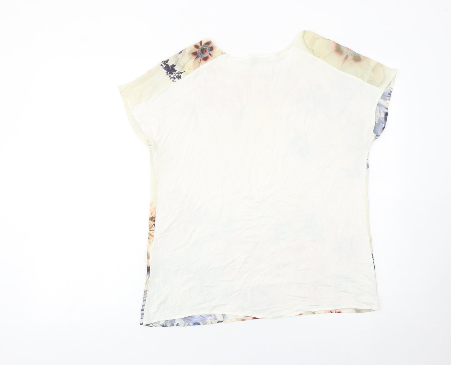 Marks and Spencer Womens Floral Tunic Blouse UK 12 Multicoloured