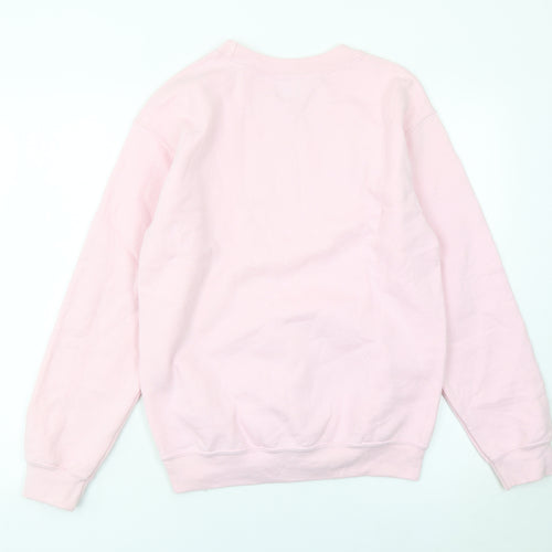 Rock On Ruby Womens Pink WonderWomum Sweatshirt M Cotton