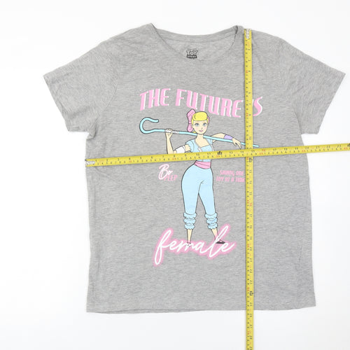 Disney Pixar Toy Story Bo Peep Grey T-Shirt Women’s Size 18