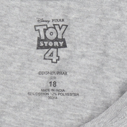 Disney Pixar Toy Story Bo Peep Grey T-Shirt Women’s Size 18