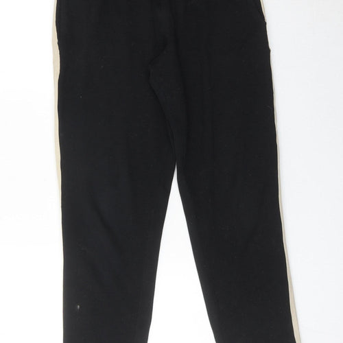 Zara Man Men's Black Jogger Trousers Size S Cotton Blend
