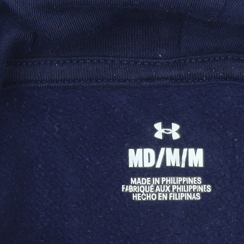 Under Armour Men’s Blue Pullover Hoodie Size M Regular Fit