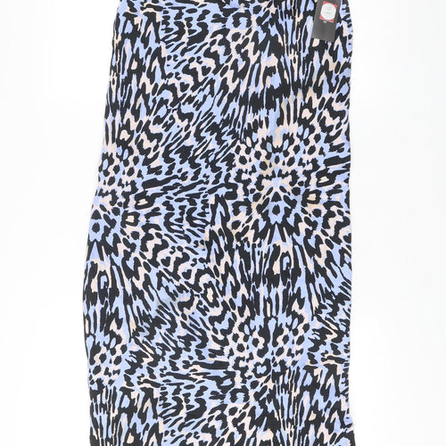 Et Vous Women’s Multicoloured Animal Print Slip Dress Size 20