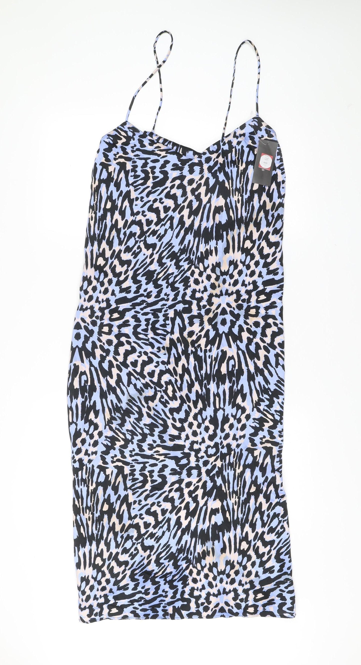 Et Vous Women’s Multicoloured Animal Print Slip Dress Size 20