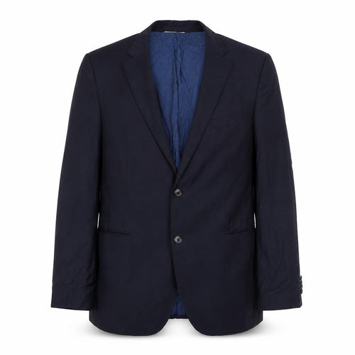 Guabello Men's Blue Wool Blazer Jacket 42 Chest Size 52 Regular