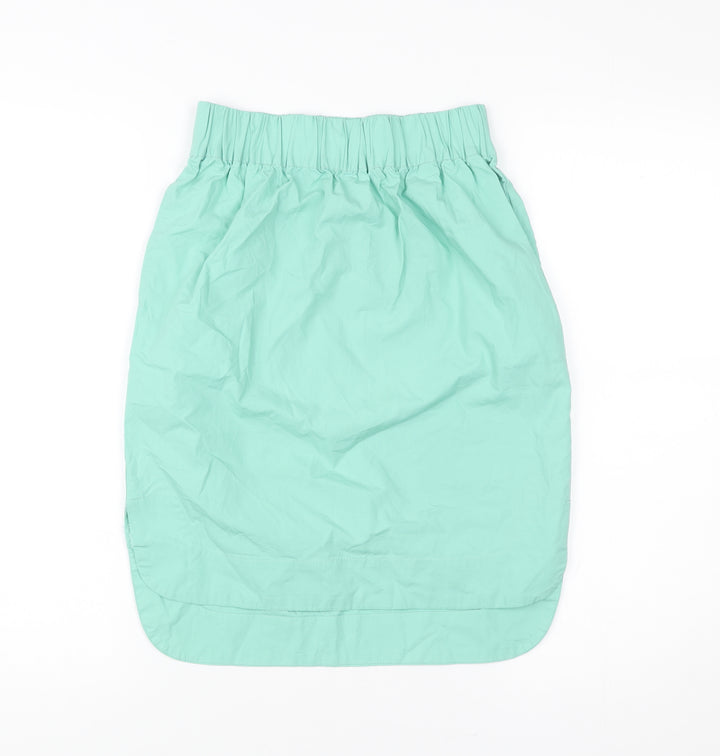Gorman Women’s Green Size 6 Cotton Knee Length Skirt
