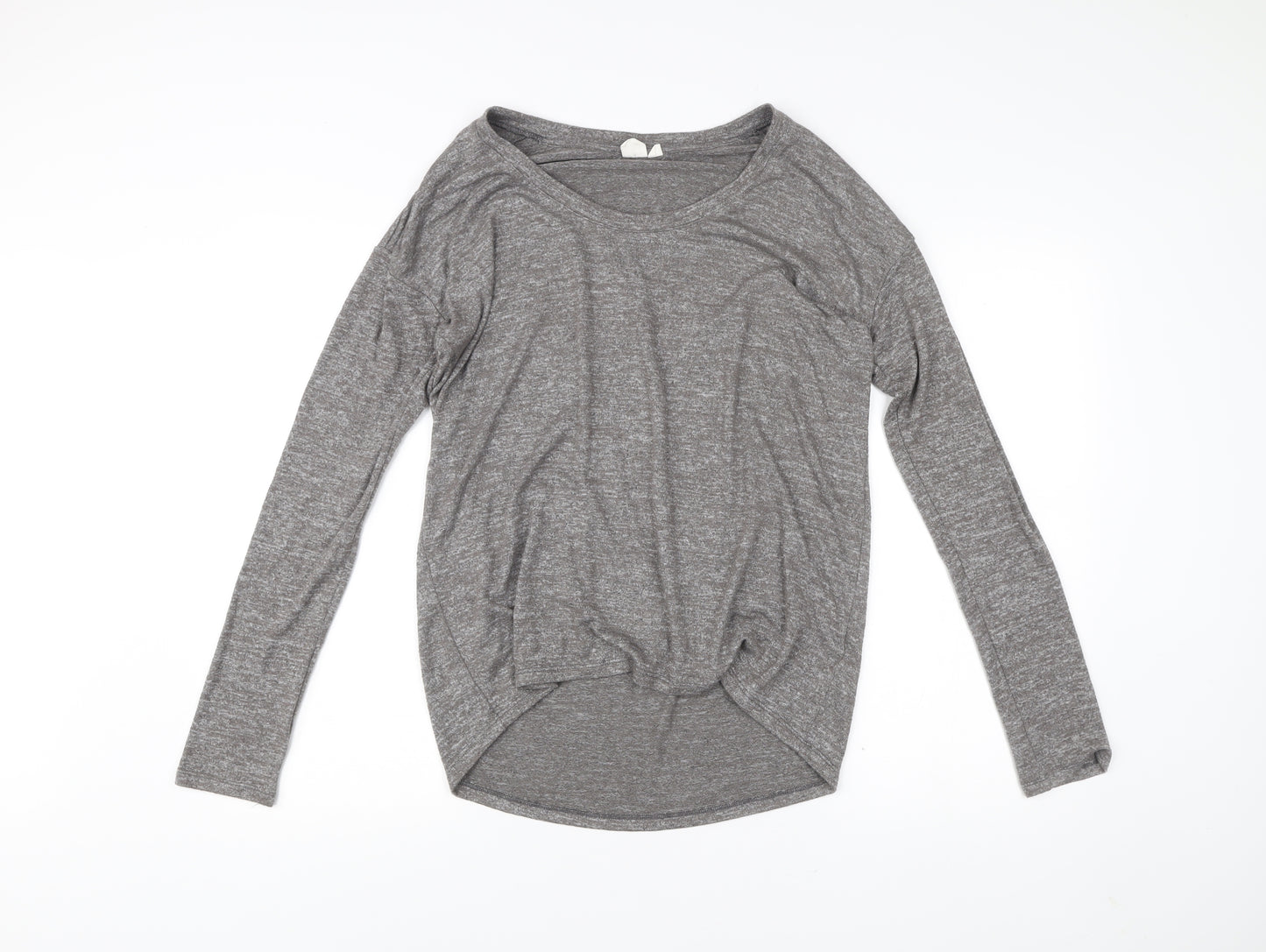 Gap Women’s Grey Scoop Neck Pullover Jumper Size M Long Sleeve
