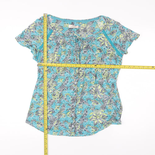 Marks and Spencer Women’s Multicoloured Floral Tunic Blouse UK 16