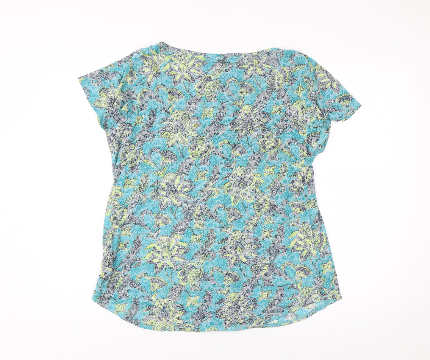 Marks and Spencer Women’s Multicoloured Floral Tunic Blouse UK 16