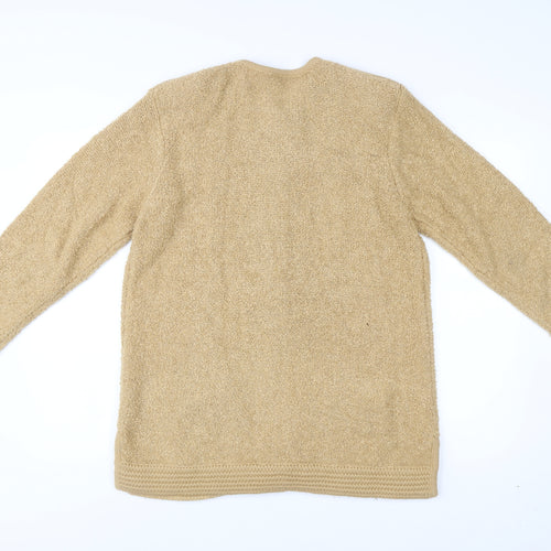 Classics First Avenue Women’s Beige Knit Coatigan Size L
