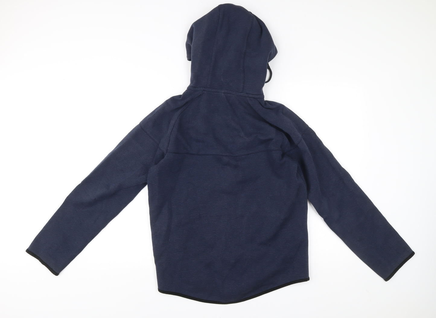 Nike Men’s Blue Full Zip Hoodie Size M Regular Fit Cotton Blend