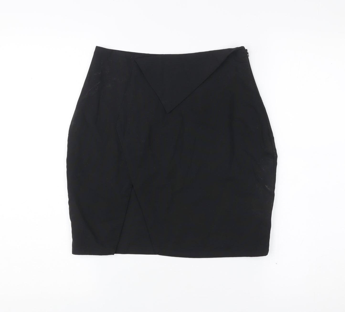 Misspap Women’s Black Size 8 Pencil Skirt High Waist Lined