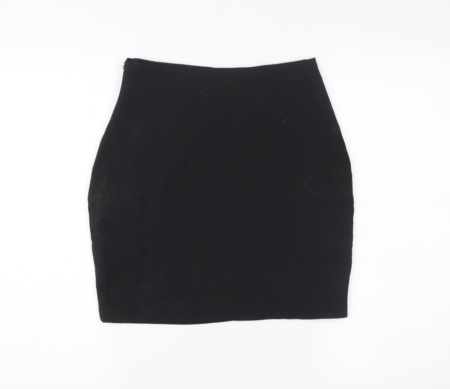 Misspap Women’s Black Size 8 Pencil Skirt High Waist Lined