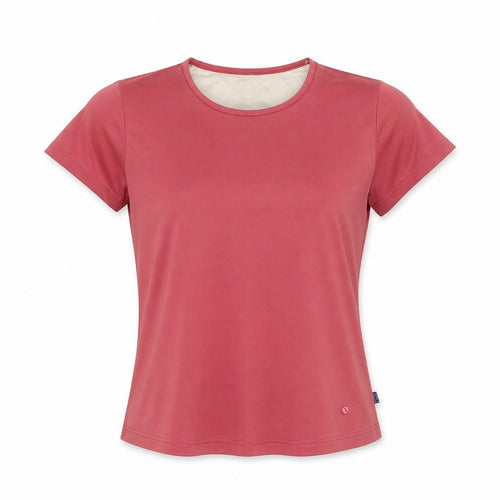 Regatta Womens Red Short Sleeve Crew Neck Polyester T-Shirt UK12