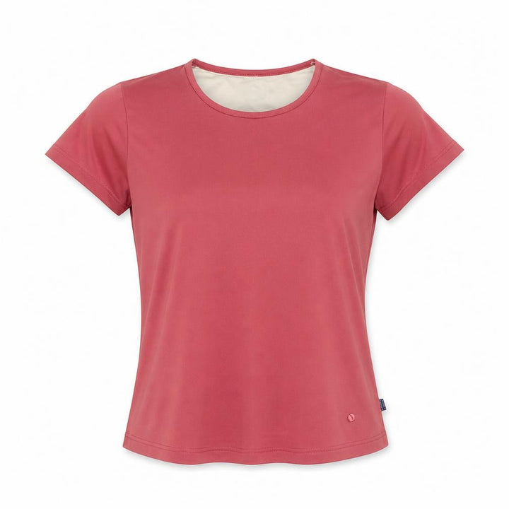 Regatta Womens Red Short Sleeve Crew Neck Polyester T-Shirt UK12