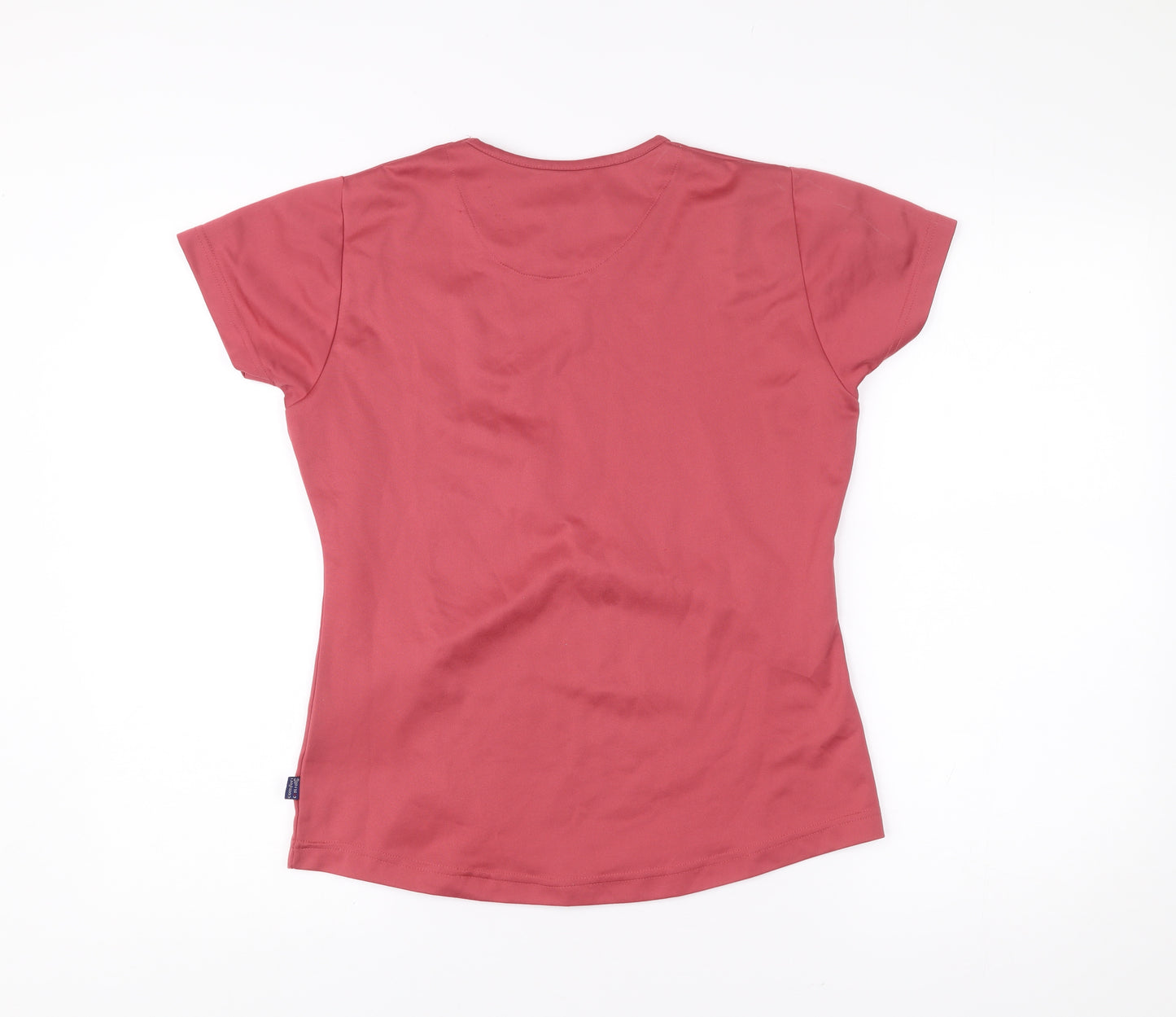Regatta Womens Red Short Sleeve Crew Neck Polyester T-Shirt UK12