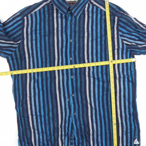 Marks & Spencer Men’s Blue Striped XL 44/46 Dress Shirt