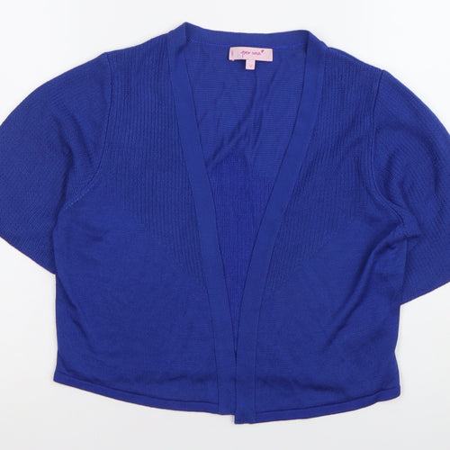 Marks and Spencer Per Una Women’s Blue Knit Cardigan Size 12