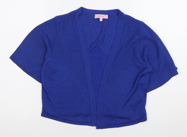 Marks and Spencer Per Una Women’s Blue Knit Cardigan Size 12