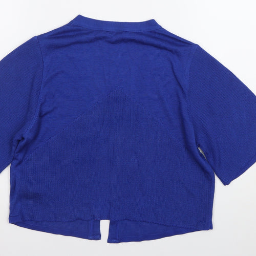 Marks and Spencer Per Una Women’s Blue Knit Cardigan Size 12