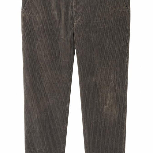 Marks and Spencer Men's Brown Corduroy Regular Fit Trousers 42x29