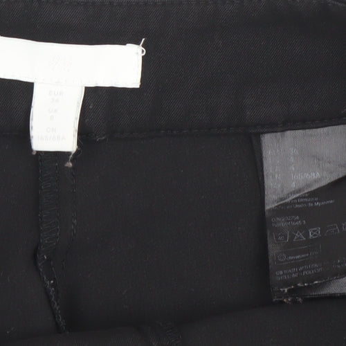 H&M Women’s Black Slim Fit Dress Pants Trousers Size 8 Workwear