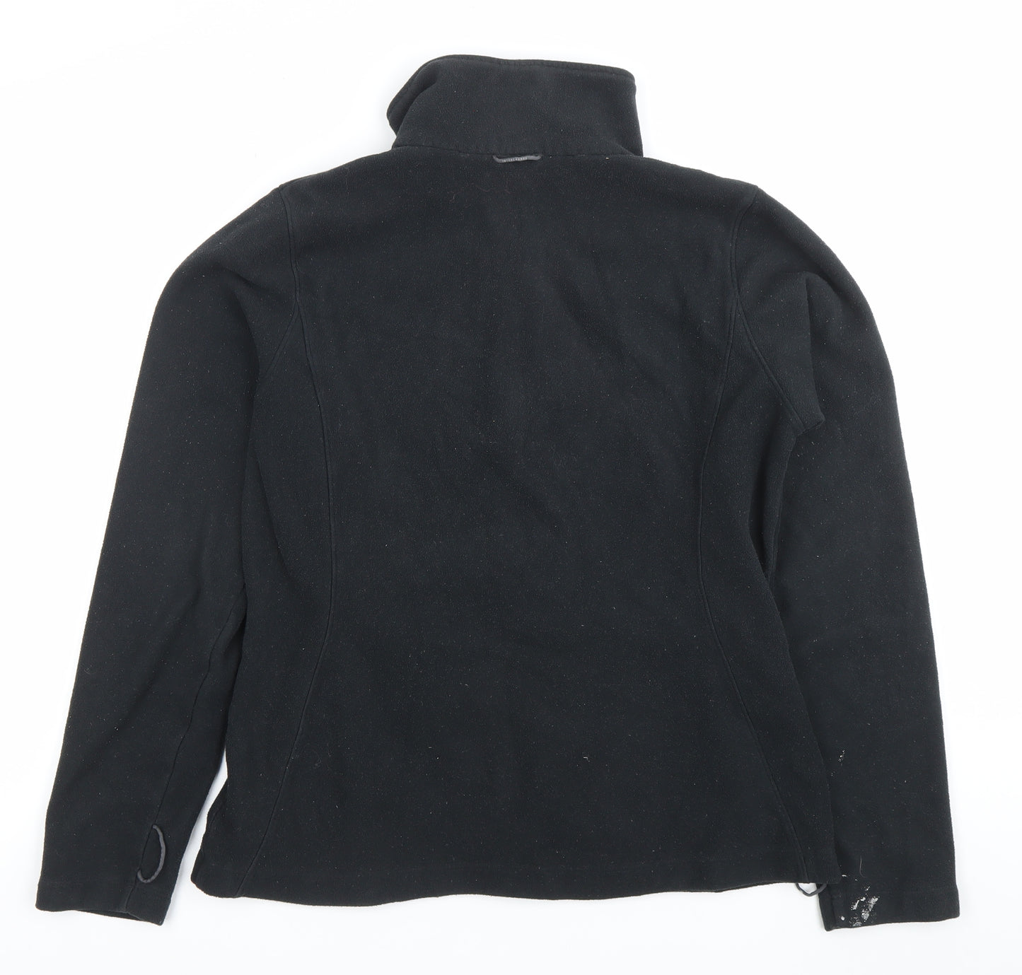 Columbia Women’s Black Fleece Jacket Size M Full Zip Outdoor