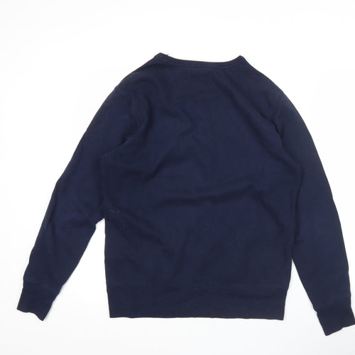 Creative Action Network Men’s Blue Small Pullover Sweatshirt Rocky Mountain