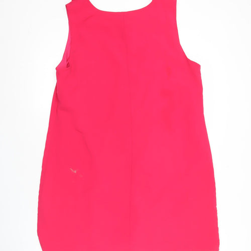 F&F Women’s Pink Shift Dress Size 14 Party Cocktail Sleeveless