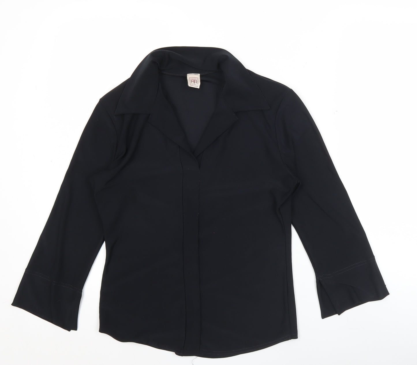 Rebel Rebel Womens Black Button-Up Long Sleeve Shirt M/L