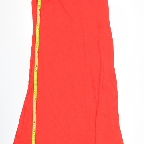 Marks and Spencer Women’s Red Size 14 Slip Dress Sleeveless Summer