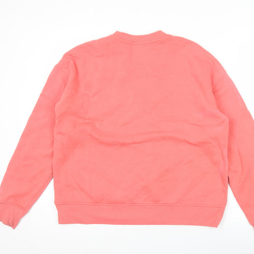 Primark Women’s Pink Graphic Pullover Sweatshirt Size S 10/12