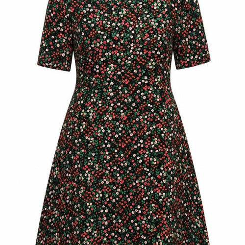 Marks and Spencer Women’s Multicoloured Floral A-Line Dress Size 10