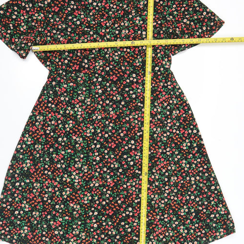 Marks and Spencer Women’s Multicoloured Floral A-Line Dress Size 10