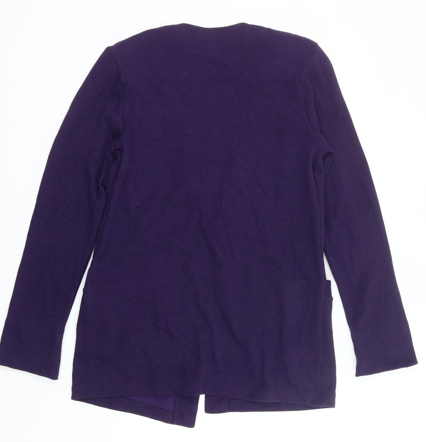 Weekenders Women’s Purple Cardigan Knit Long Sleeve Size S