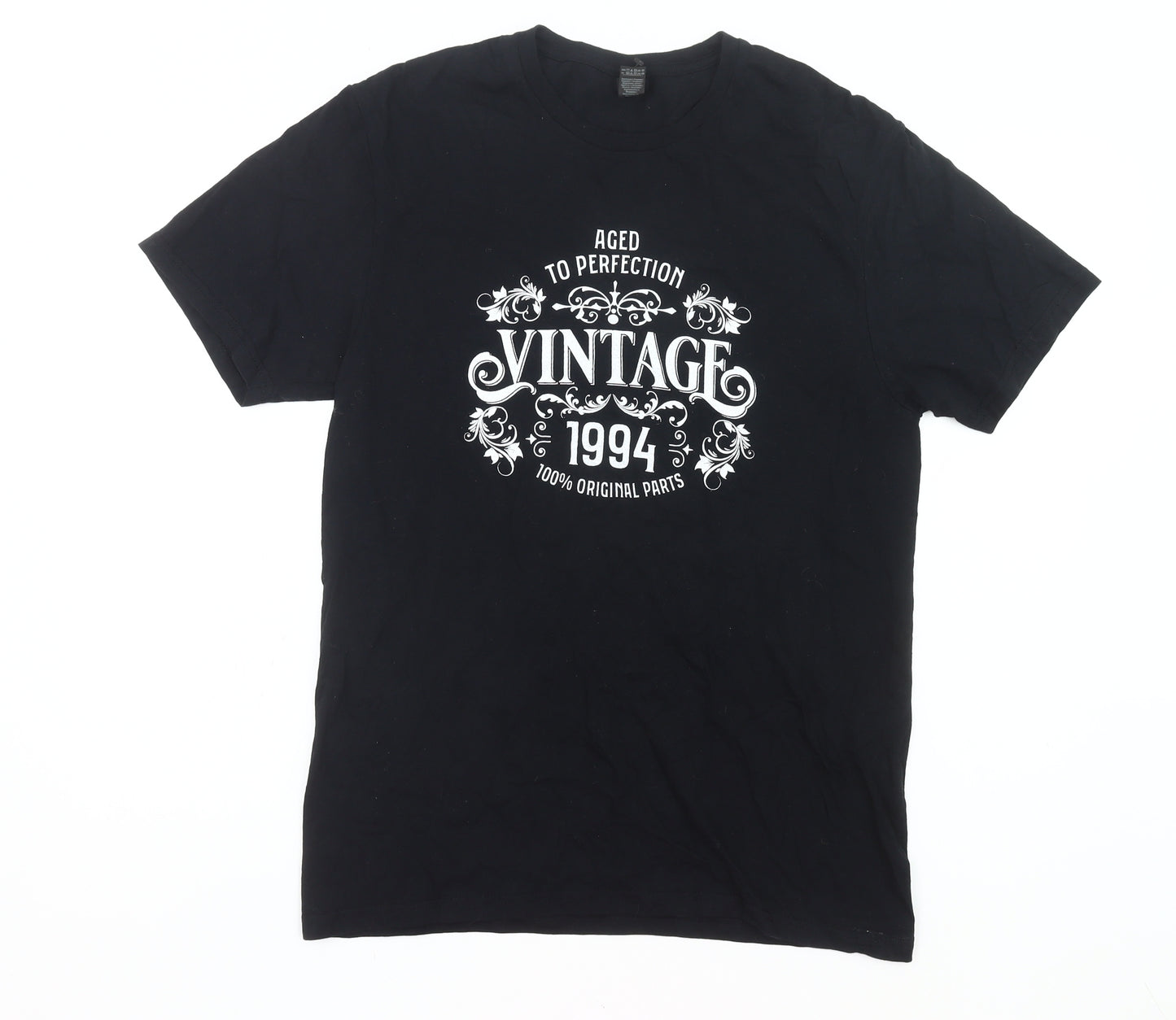 Gildan Men’s Black Medium Vintage 1994 Birthday Graphic T-Shirt