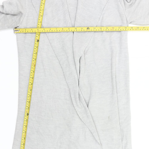 Marks and Spencer Women’s Grey Knit Open Cardigan M