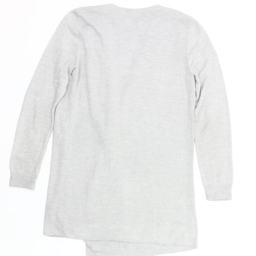 Marks and Spencer Women’s Grey Knit Open Cardigan M