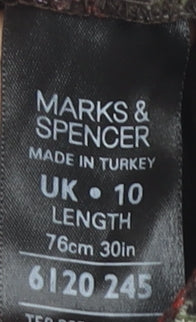 Marks and Spencer Womens Multicoloured Floral A-Line Skirt UK 10